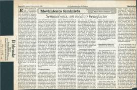 Movimiento feminista: Semmelweis, un médico benefactor