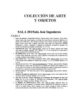 Colección de Arte y Objetos