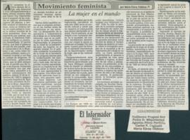 Movimiento feminista: la mujer en el mundo