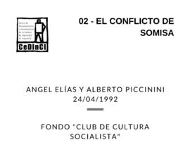 El conflicto en SOMISA, por Angel Elías, Alberto Piccinini