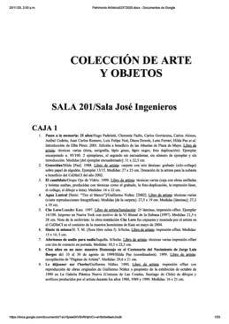 Colección de Arte y Objetos