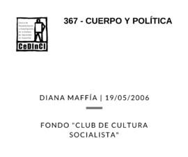 Cuerpo y política, por Diana Maffía