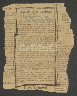 Carnet de afiliado de José Ingenieros al partido Socialista Obrero Argentino