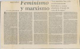 Feminismo y marxismo