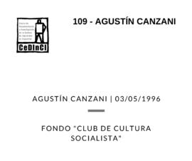 Agustín Canzani, por Agustín Canzani