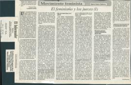 Movimiento feminista: el feminismo y los jueces (I)