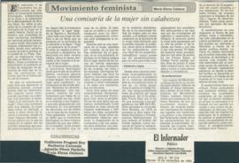 Movimiento feminista: una comisaría de la mujer sin calabozos