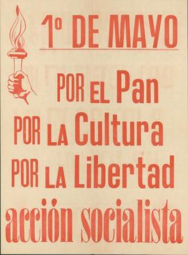 Afiche de Acción Socialista, [c.1942]